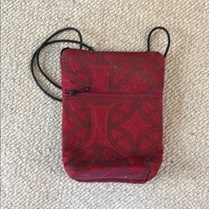 Elegant Red Crossbody Bag